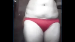 mature asian 53 years superannuated after shower